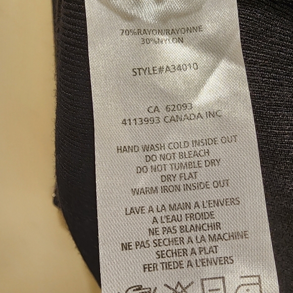 Alison Sheri women's black sweater size M - Picture 7 of 9